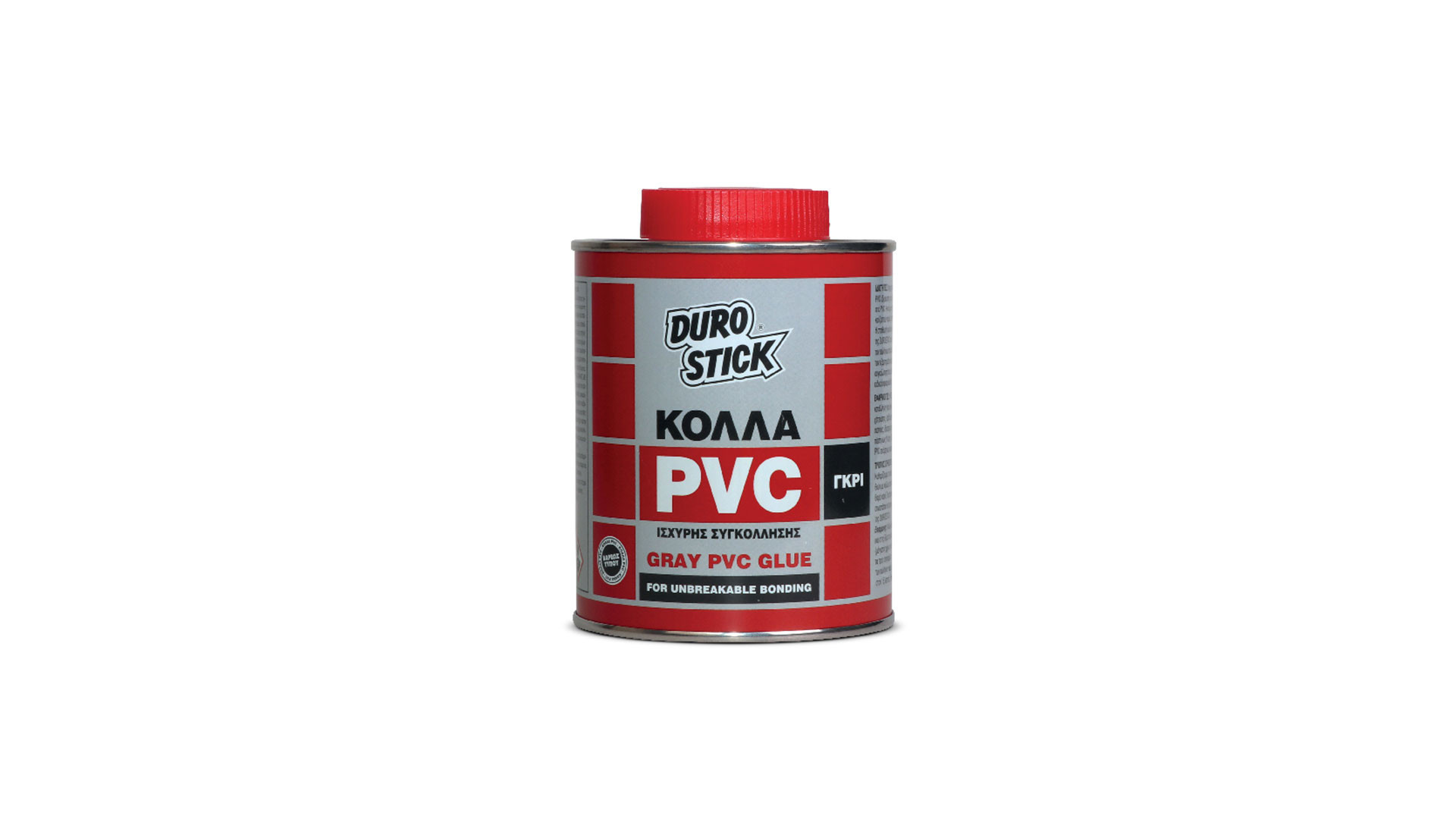 DUROSTICK KΟΛΛΑ ΓΚΡΙ PVC 250ml