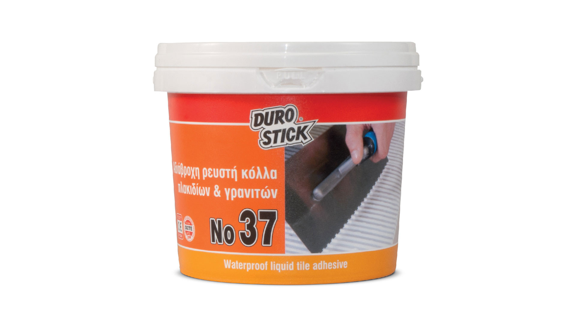 ΑΔΙΑΒΡΟΧΗ ΡΕΥΣΤΗ ΚΟΛΛΑ ΠΛΑΚΙΔΙΩΝ No 37 1kg