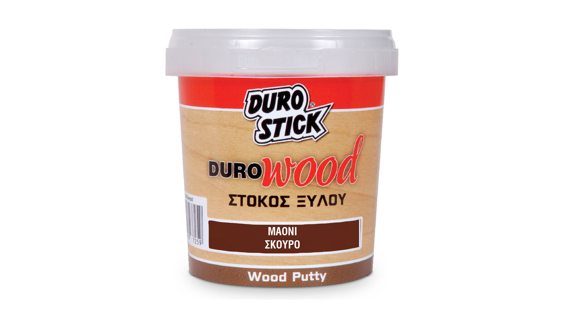 ΞΥΛΟΣΤΟΚΟΣ ΜΑΟΝΙ ΣΚΟΥΡΟ DUROWOOD 200gr