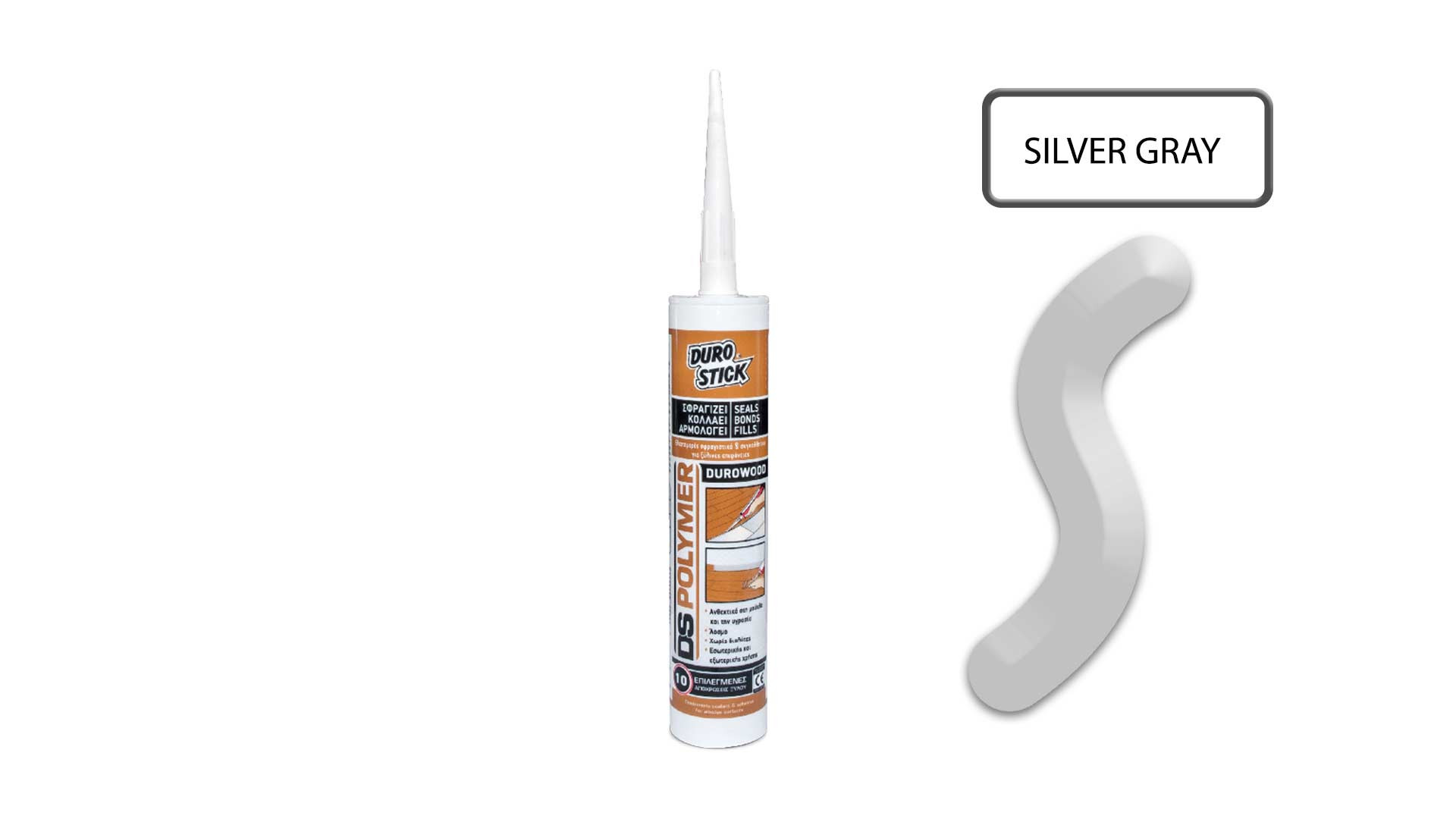 DUROWOOD DS - POLYMER SILVER GRAY 340gr