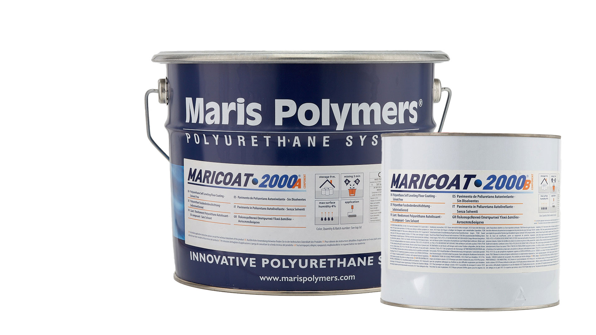 MARICOAT 2000 GREY (A+B)  9+3KG