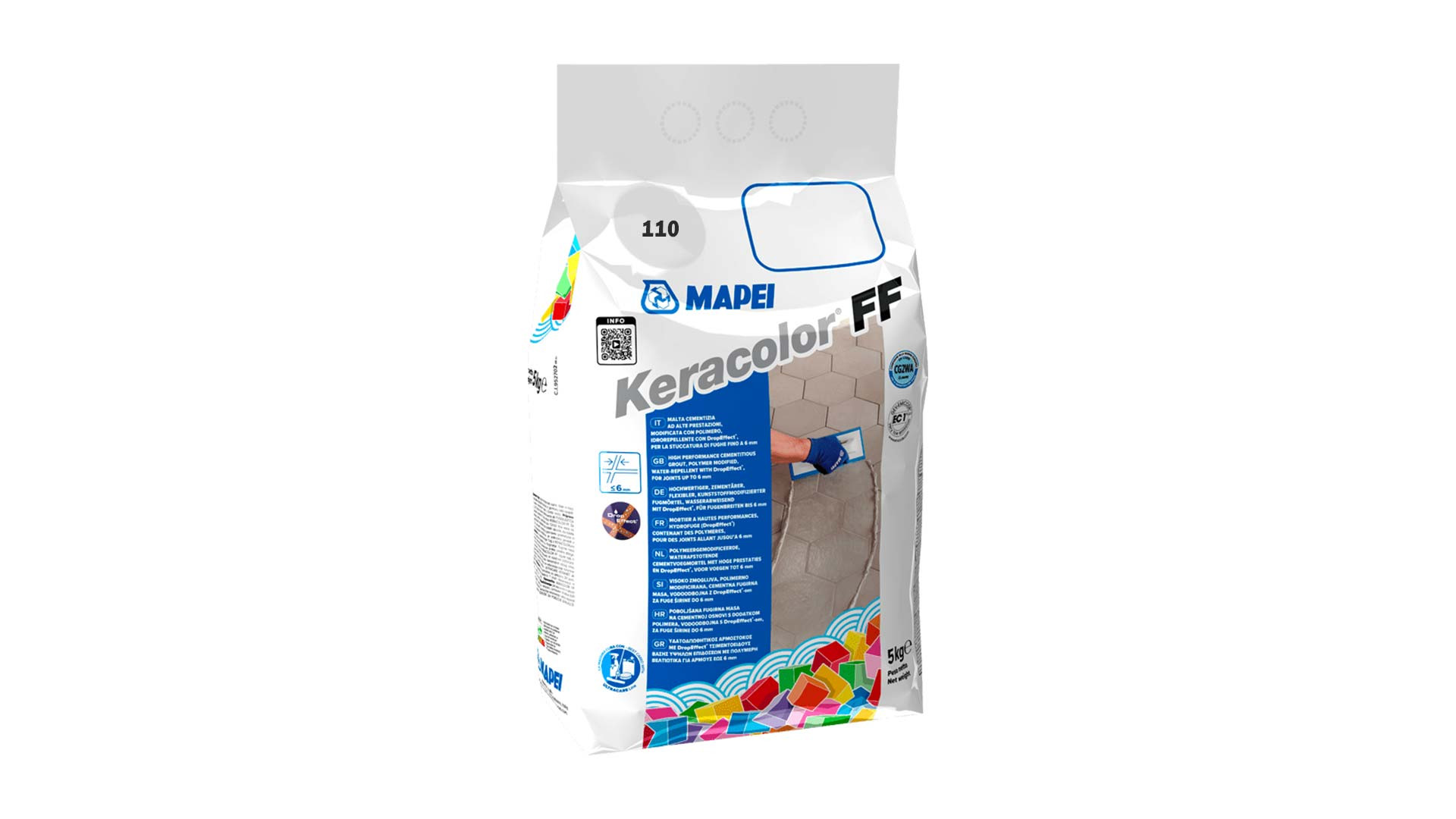 KERACOLOR FF N.110 (MANHATTAN 2000) ΑΡΜΟΣΤΟΚΟΣ 5 KG MAPEI (5N11045AGR)