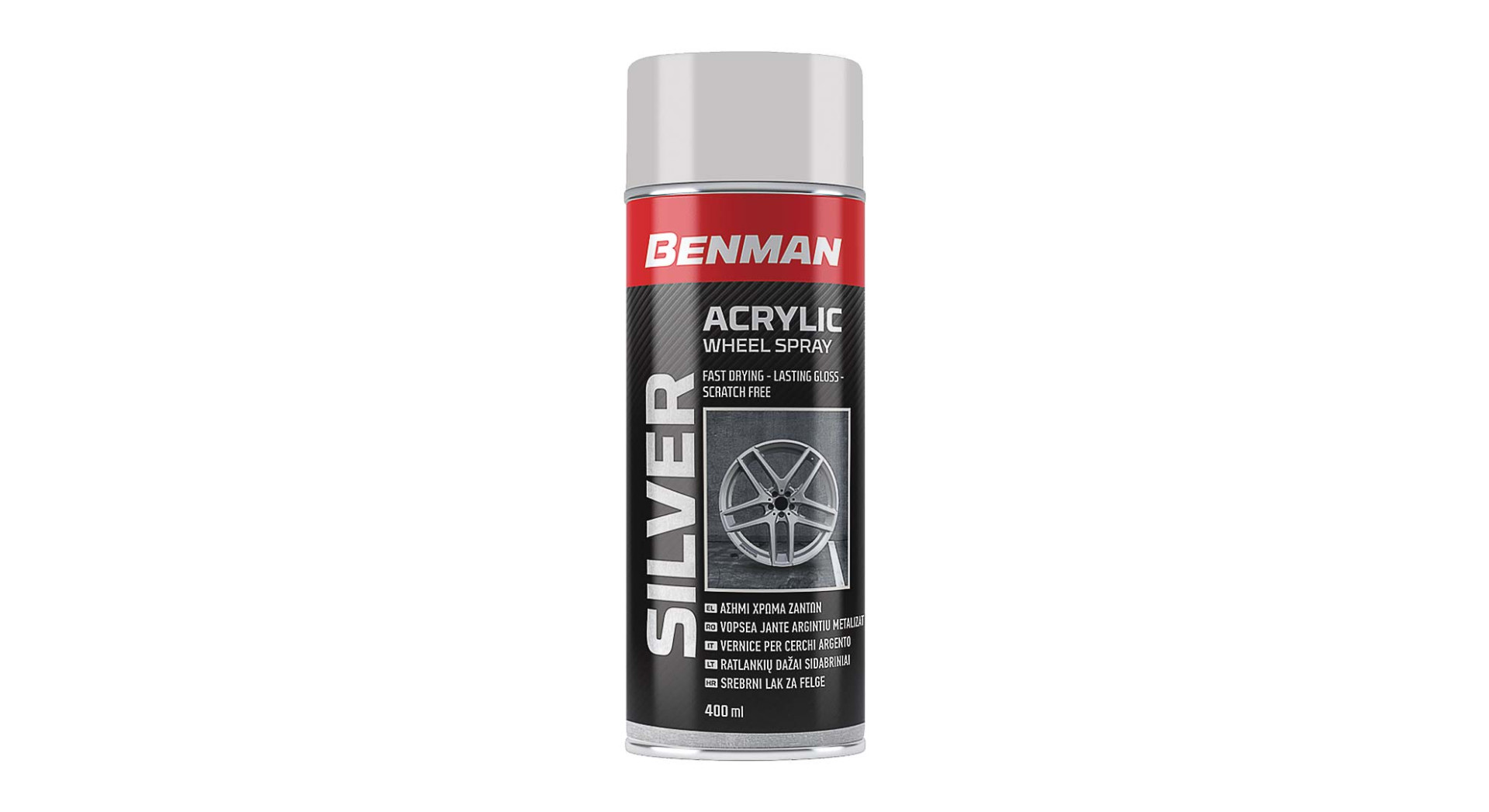 ΣΠΡΕΙ ΧΡΩΜΑΤΟΣ ΑΣΗΜΙ ΒΑΦΗΣ ΖΑΝΤΩΝ 400 ml BENMAN (28598)