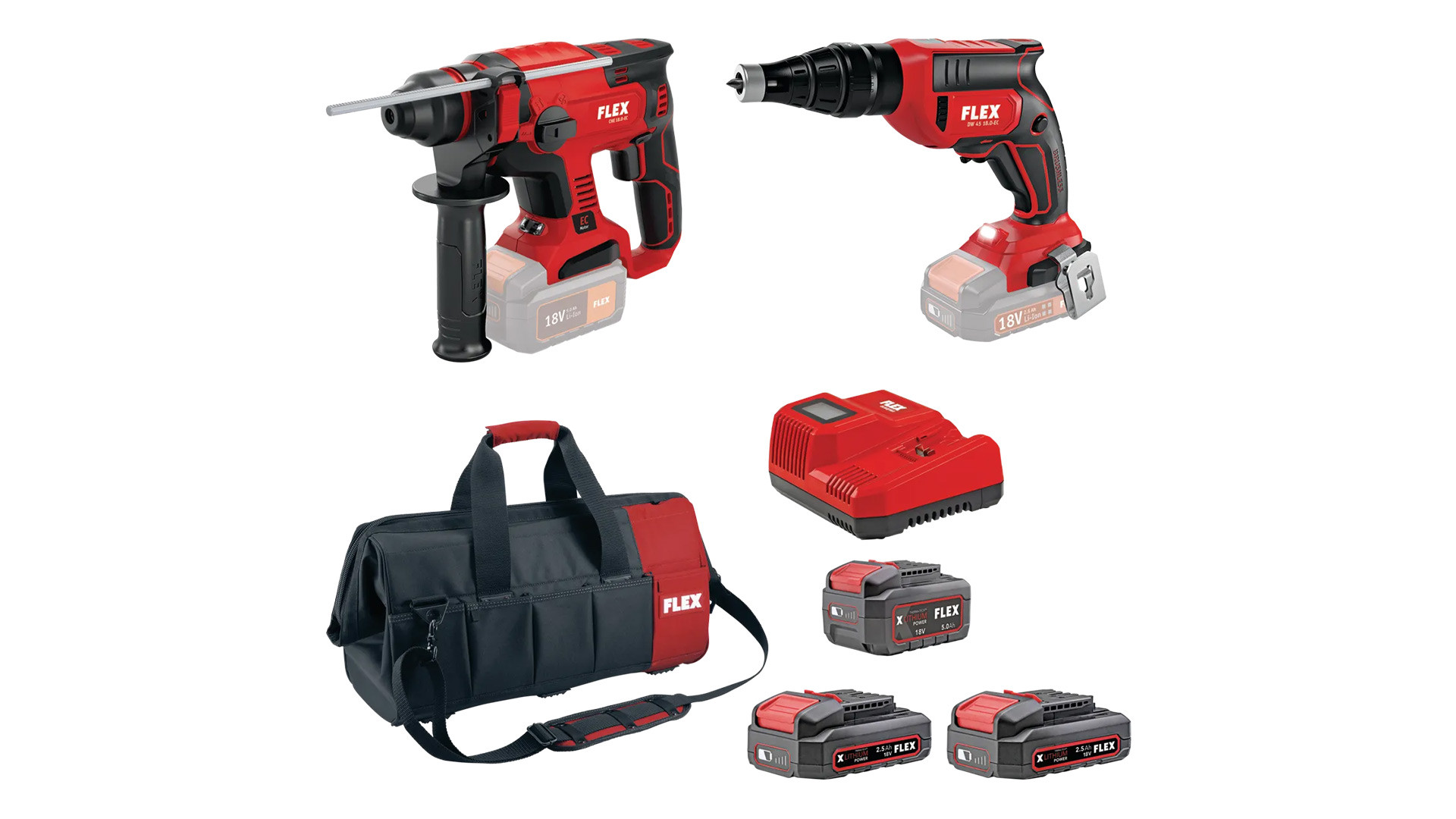 FLEX PACK CF 7 ΣΕΤ ΕΡΓΑΛΕΙΩΝ ΜΠΑΤΑΡΙΑΣ FLEX (10061)