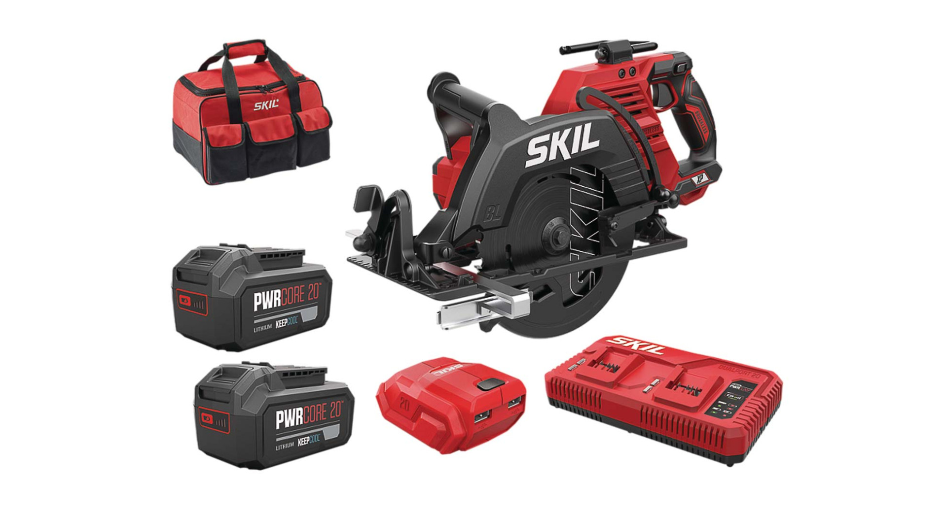 ΔΙΣΚΟΠΡΙΟΝΟ ΜΠΑΤΑΡΙΑΣ ΧΩΡΙΣ ΨΗΚΤΡΕΣ 2X «20V MAX XP» ΠΡΟΣΦΕΡΕΙ ΙΣΧΥ «40V MAX»  SKIL (SW1E3572EA)