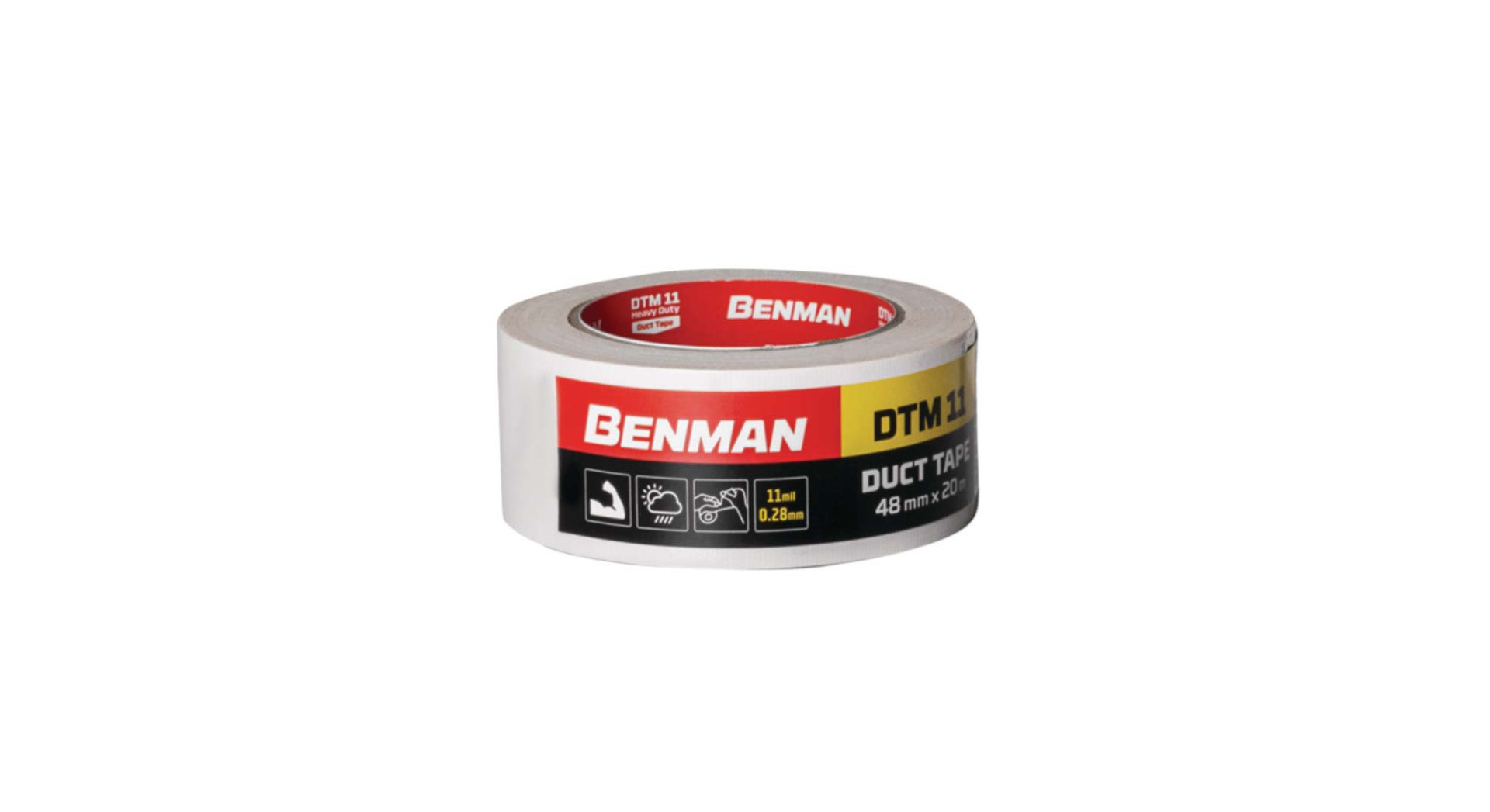 ΤΑΙΝΙΑ ΥΦΑΣΜΑΤΙΝΗ ΛΕΥΚΗ 48mmΧ20m BENMAN (39924)