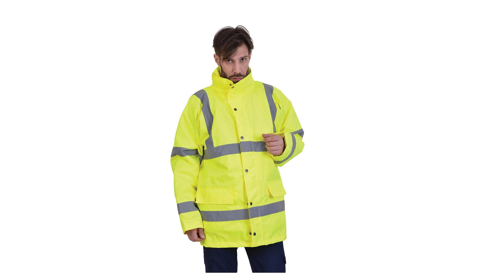ΤΖΑΚΕΤ PARKA ΑΝΑΚΛΑΣΤΙΚΕΣ ΤΑΙΝΙΕΣ ΚΙΤΡΙΝΟ ERGOLINE #XXL