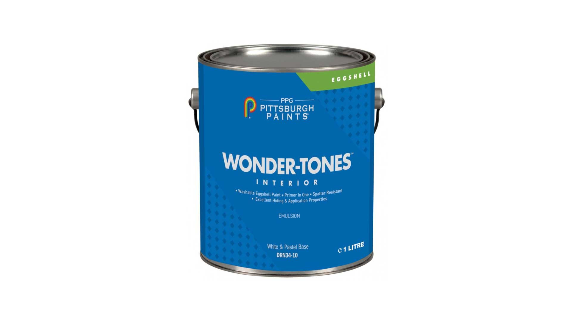 DRN 34 WONDER-TONES ΠΛΑΣΤΙΚΟ ΒΕΛΟΥΤΕ ΧΡΩΜΑ ΛΕΥΚΟ/ΠΑΣΤΕΛ  9,8 Lt