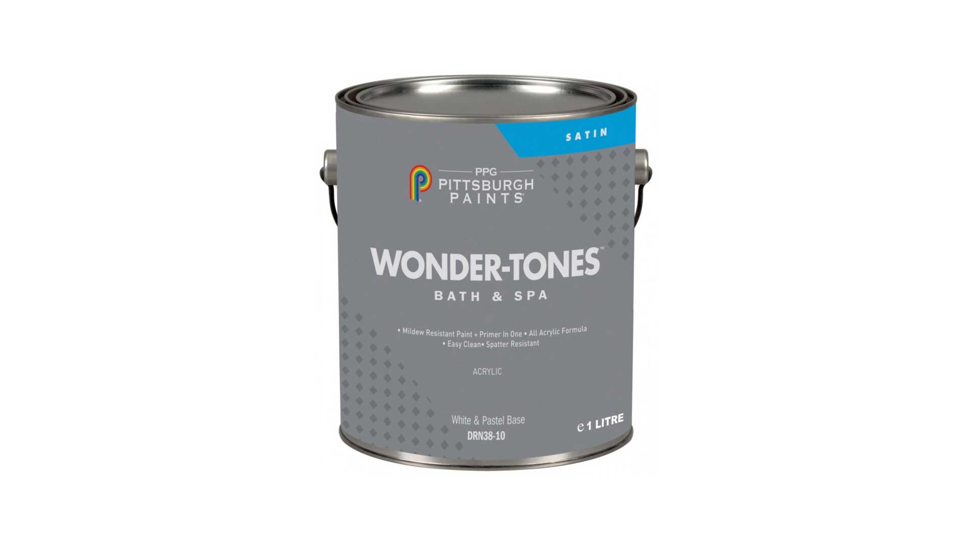 DRN 38 WONDER-TONES BATH & SPA ΑΝΤΙΜΟΥΧΛΙΚΟ ΣΑΤΙΝΕ ΓΙΑ ΜΠΑΝΙΟ & ΣΠΑ ΛΕΥΚΟ/ΠΑΣΤΕΛ  0,98 Lt