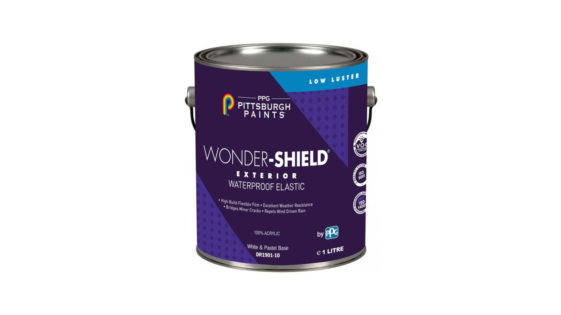 DR 1901 WONDER-SHIELD ΑΚΡΥΛΙΚΟ ΑΔΙΑΒΡΟΧΟ ΕΛΑΣΤΟΜΕΡΕΣ ΧΡΩΜΑ ΛΕΥΚΟ/ΠΑΣΤΕΛ  2,94 Lt