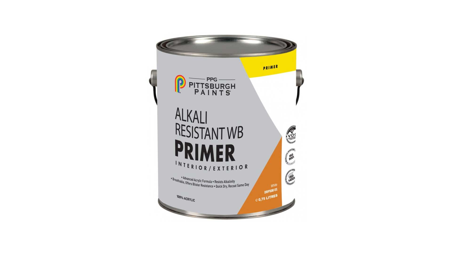 DRP 508 ALKALI RESISTANT WB PRIMER ΑΚΡΥΛΙΚΟ ΑΝΤΙ-ΑΛΚΑΛΙΚΟ ΥΠΟΣΤΡΩΜΑ ΝΕΡΟΥ ΛΕΥΚΟ   1 Lt