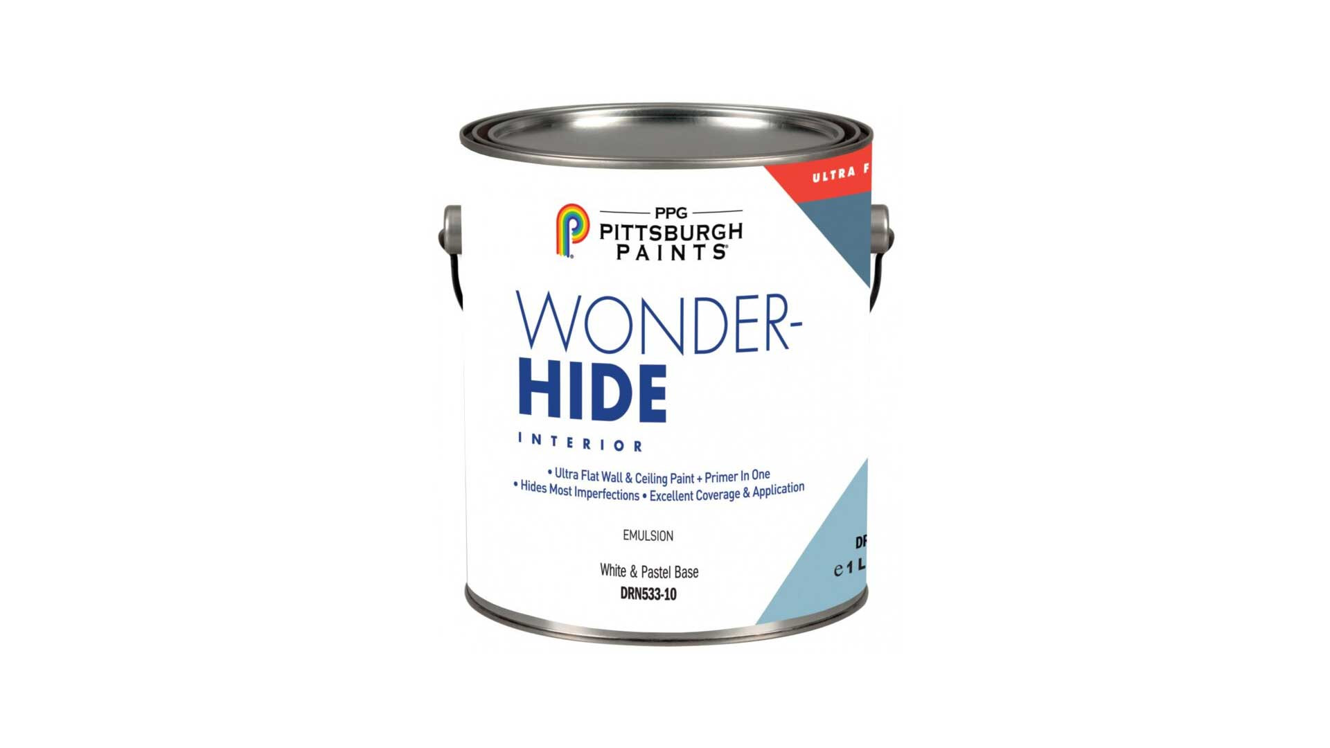DRN 533 WONDER-HIDE ΠΛΑΣΤΙΚΟ ULTRA ΜΑΤ ΛΕΥΚΟ/ΠΑΣΤΕΛ  0,98 Lt