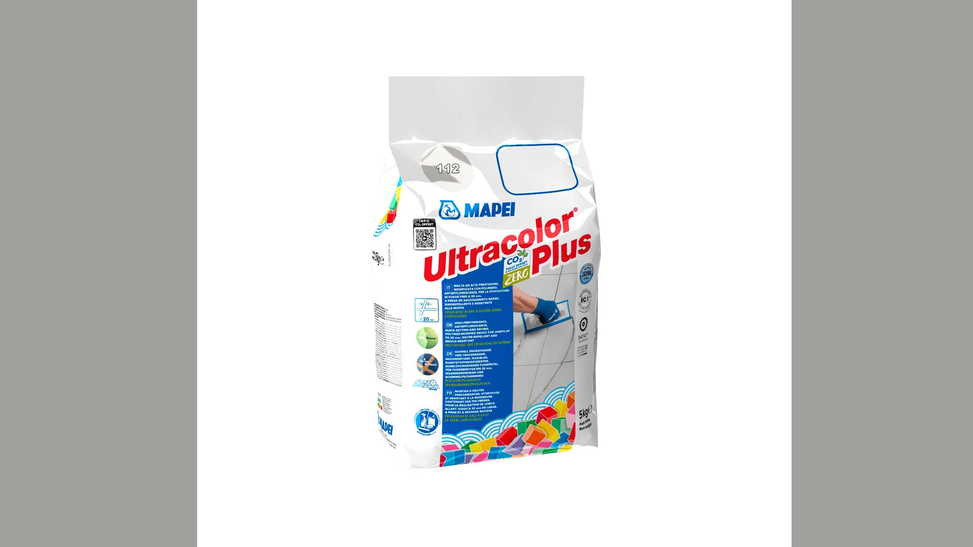 ULTRACOLOR PLUS (5KG) NΕΑ ΧΡΩΜΑΤΑ N.112 5 KG MAPEI (60011228A)